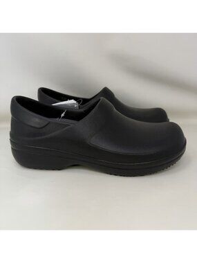 Crocs Neria Pro 2  Work Non-slip Nursing Clog Shoe Black Women's Size 11